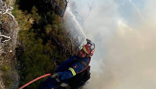 Φωτιά στον Καλαμιώνα και Πλάκος Σπόων Καρπάθου