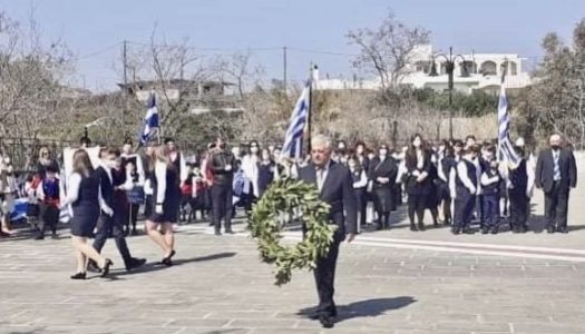 Κάλλιστος Διακογεωργίου: Eκπροσώπησε την Περιφέρεια στις επετειακές εκδηλώσεις 1821